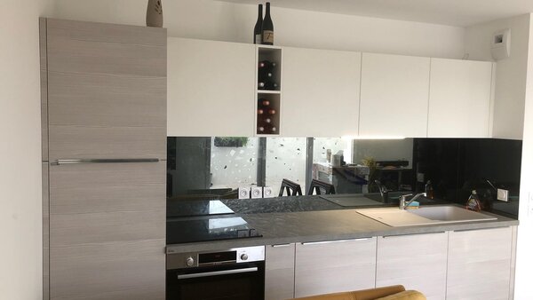 Cuisine Linéaire T2 Locatif — Photo 1